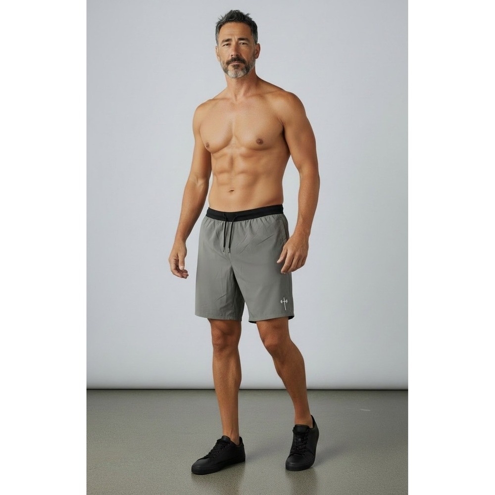 Holstrength‎ Training Shorts Gym Athletic Performance Gray Mens XXL